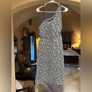 MM Couture by Miss Me One-Shoulder Floral Dress